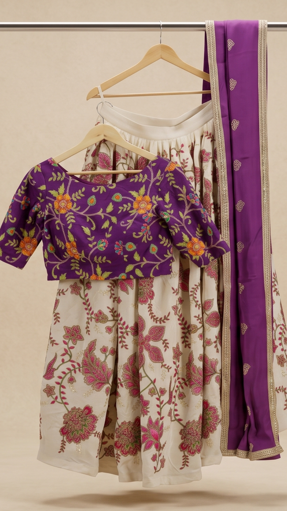 DP326 - Ready to Wear Half Half Sarees