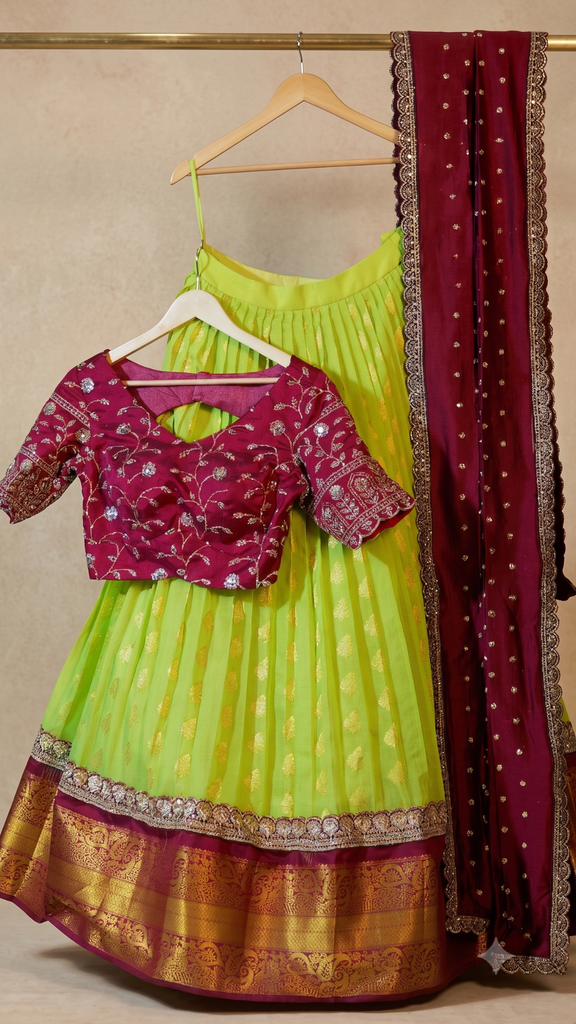 DP300 - Ready to Wear Half Half Sarees