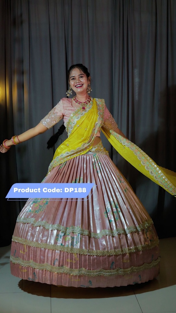 Premium Pattu Ready-Wear Half Saree