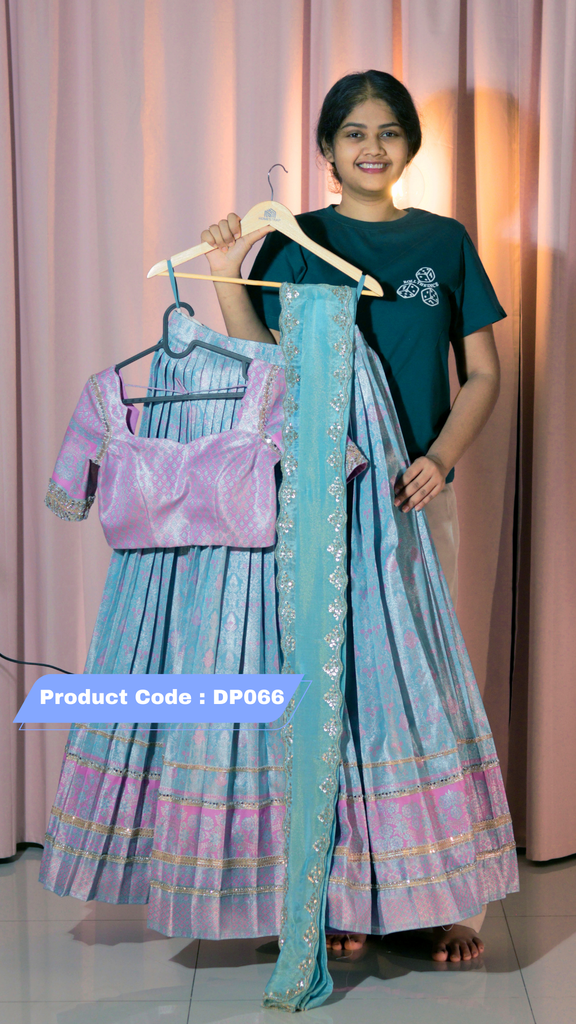 Premium Pattu Ready-Wear Half Saree