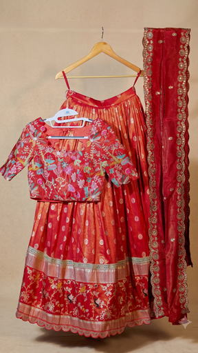 [DP322] DP322 - Ready to Wear Half Half Sarees