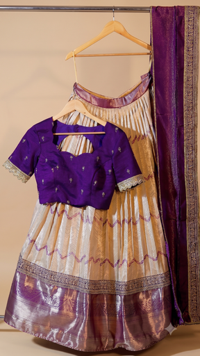 [DP303] DP303 - Ready to Wear Half Half Sarees
