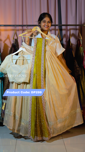 [DP299] DP299 - Designer Half Saree