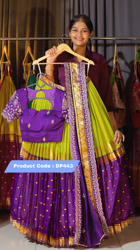 [DP443] DP443 - FRIDAY FESTIVE SALE KANCHI PATTU