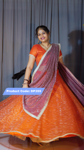 [DP355] DP355 - Party wear Designer Lehanga