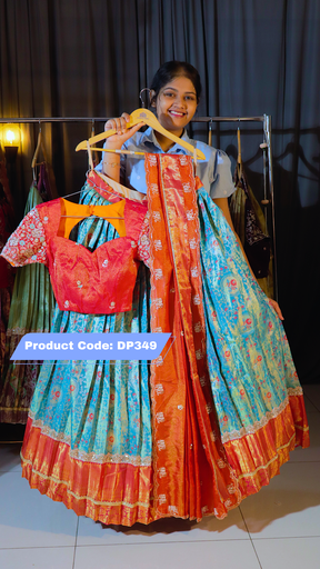 [DP349] DP349 - Premium Half Saree